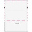 MISC Miscellaneous Information Blank Pressure Seal Z-Fold Form