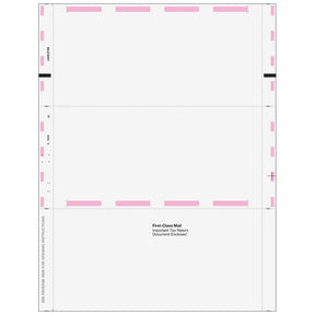 MISC Miscellaneous Information Blank Pressure Seal Z-Fold Form