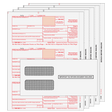 1099-NEC Preprinted 4-Part Kit (with Moisture Seal Envelopes) - 50 Quantity