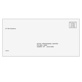 New York Balance Due Envelope