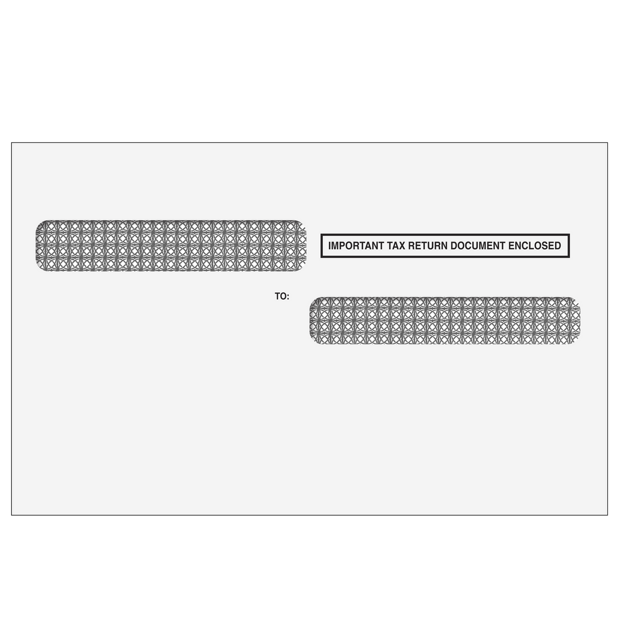 1099-R Envelope - 4up Quadrant (for Inserting Equipment) -500 Qty