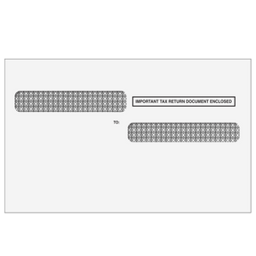 1099-R Envelope - 4up Quadrant (for Inserting Equipment) -500 Qty
