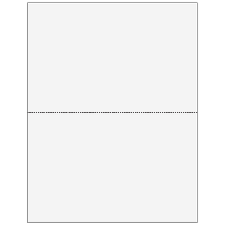 2up Blank W-2 Form (with Employee Instructions)