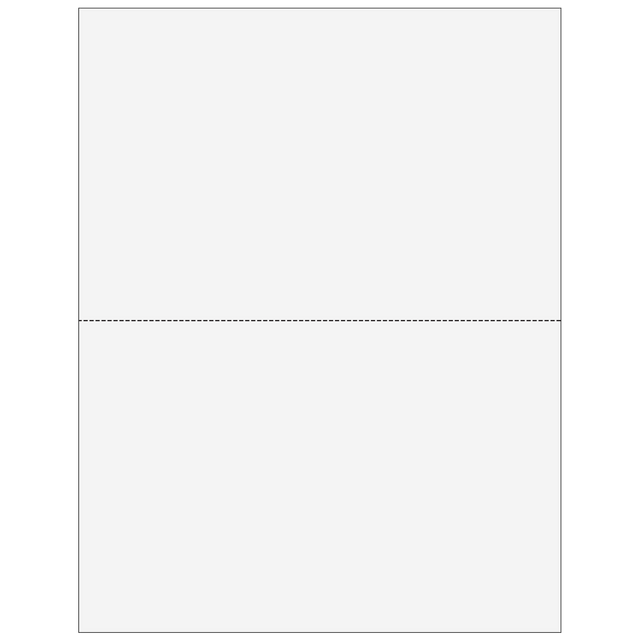 2up Blank W-2 Form (with Employee Instructions)