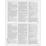 2up Blank W-2 Form (with Employee Instructions)